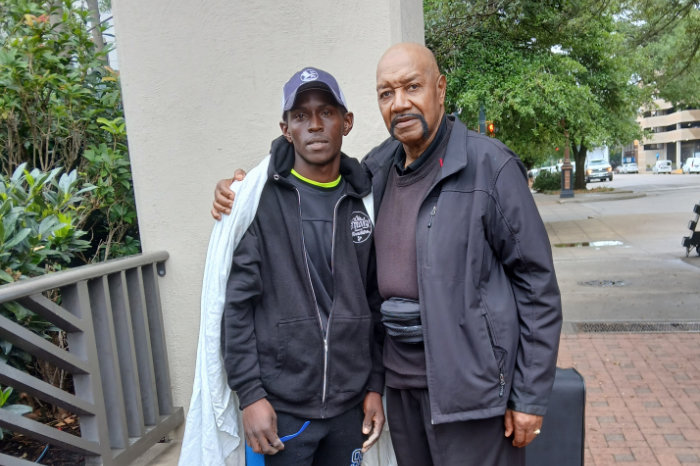 Helping Homeless with Clothing